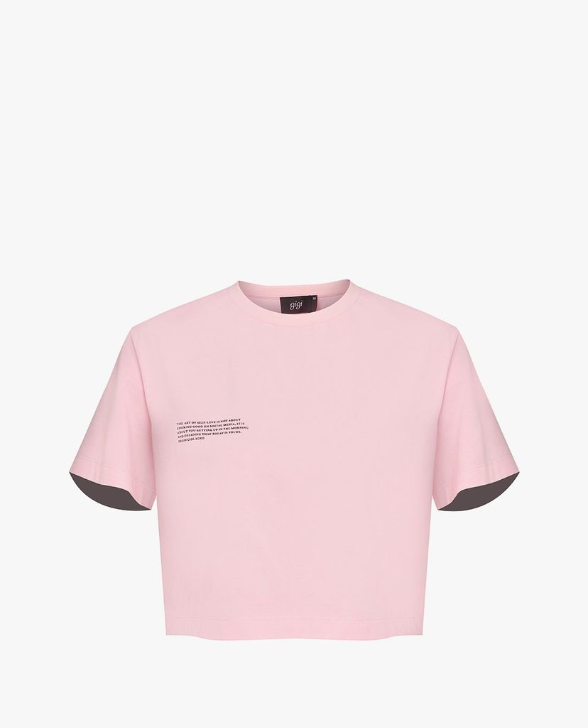 GIGI - Áo croptop nữ ngắn tay năng động