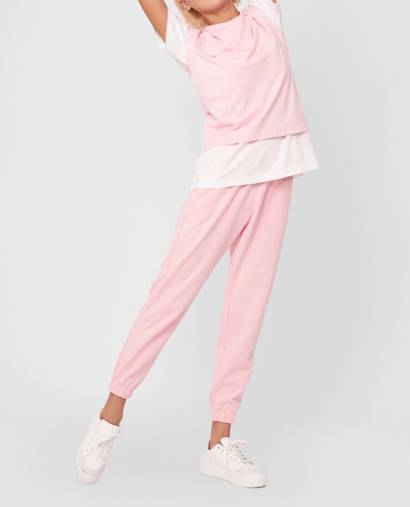 GIGI - Quần jogger nữ lưng thun bo gấu hiện đại