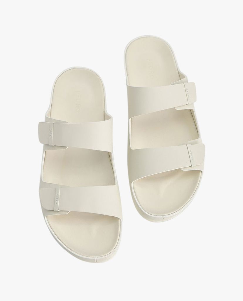 PEDRO - Giày sandal nam quai ngang phối khóa cài thời trang