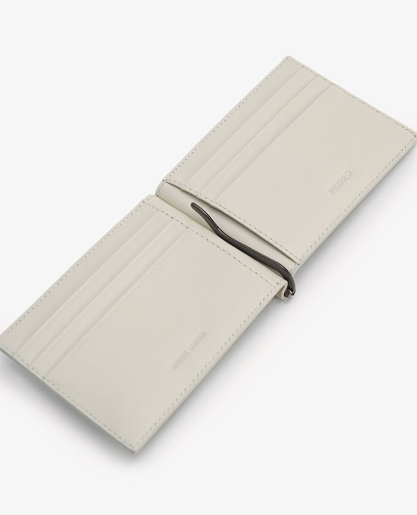 PEDRO - Ví nam đựng name card Textured Leather Bi Fold