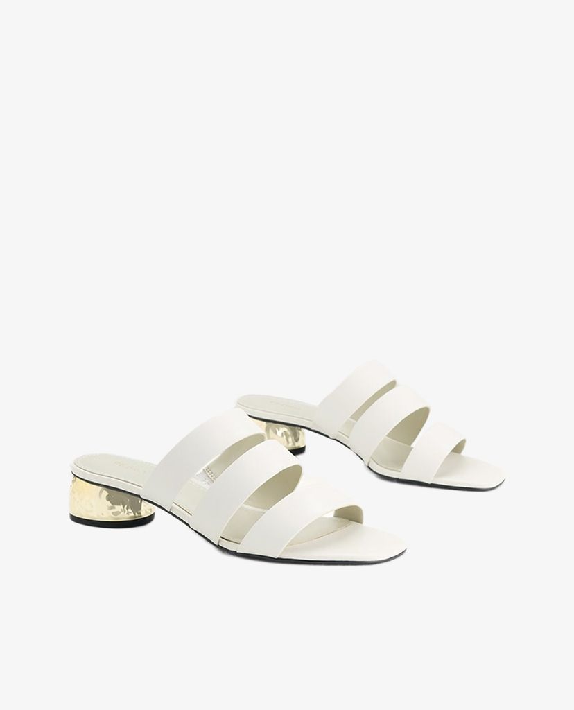 PEDRO - Giày cao gót hở mũi quai ngang Strappy Heeled