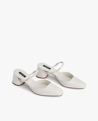 PEDRO - Giày cao gót mũi vuông Croc Effect Heeled