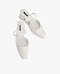 PEDRO - Giày cao gót mũi vuông Croc Effect Heeled