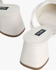 PEDRO - Giày cao gót mũi vuông Croc Effect Heeled