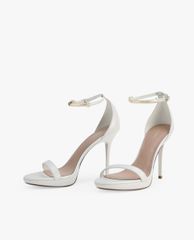 PEDRO - Giày cao gót hở mũi quai ngang thời trang Embellished Leather