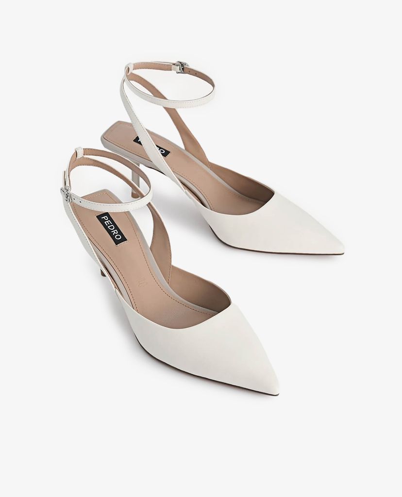 PEDRO - Giày cao gót mũi nhọn Leather Pointed Toe