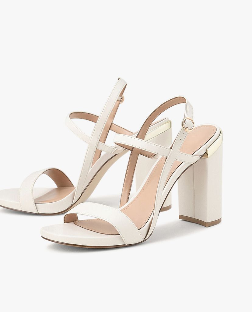 PEDRO - Giày cao gót đế vuông Slingback Open Toe