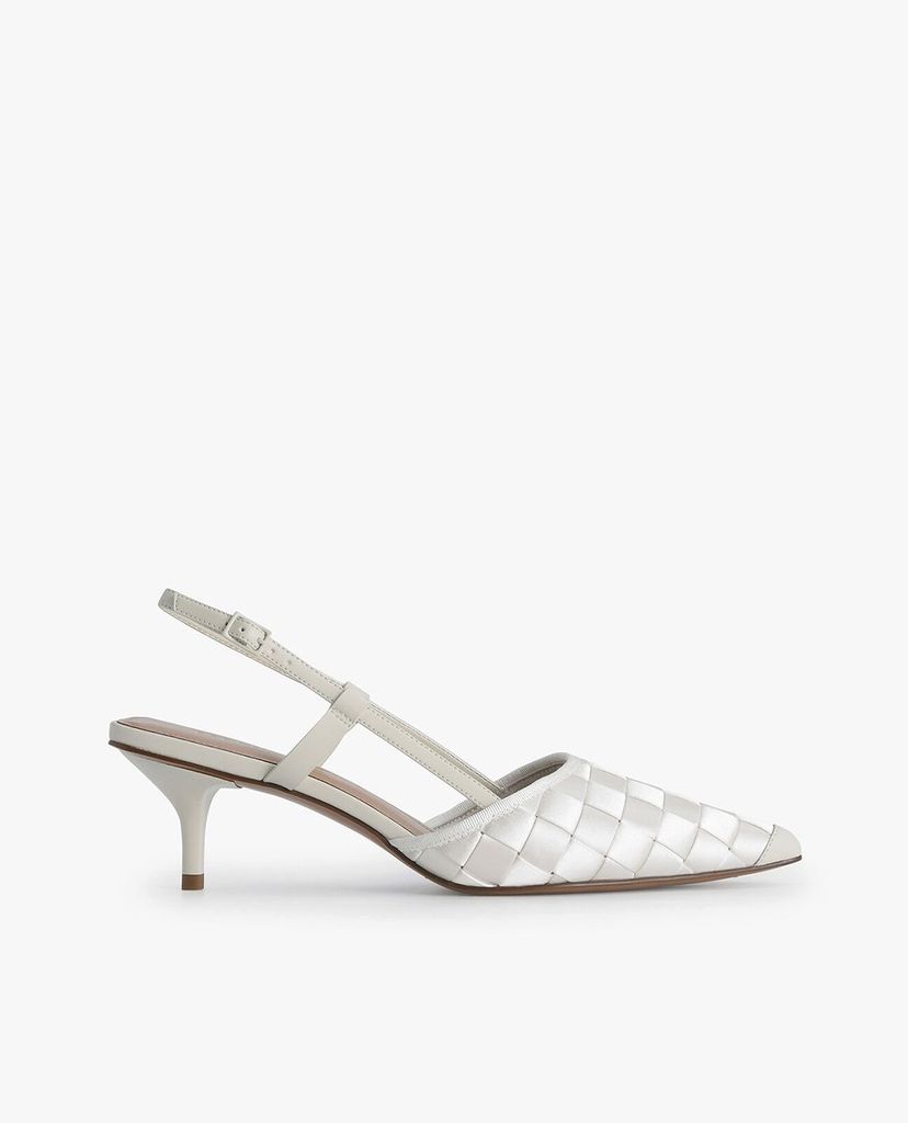 PEDRO - Giày cao gót mũi nhọn Woven Satin