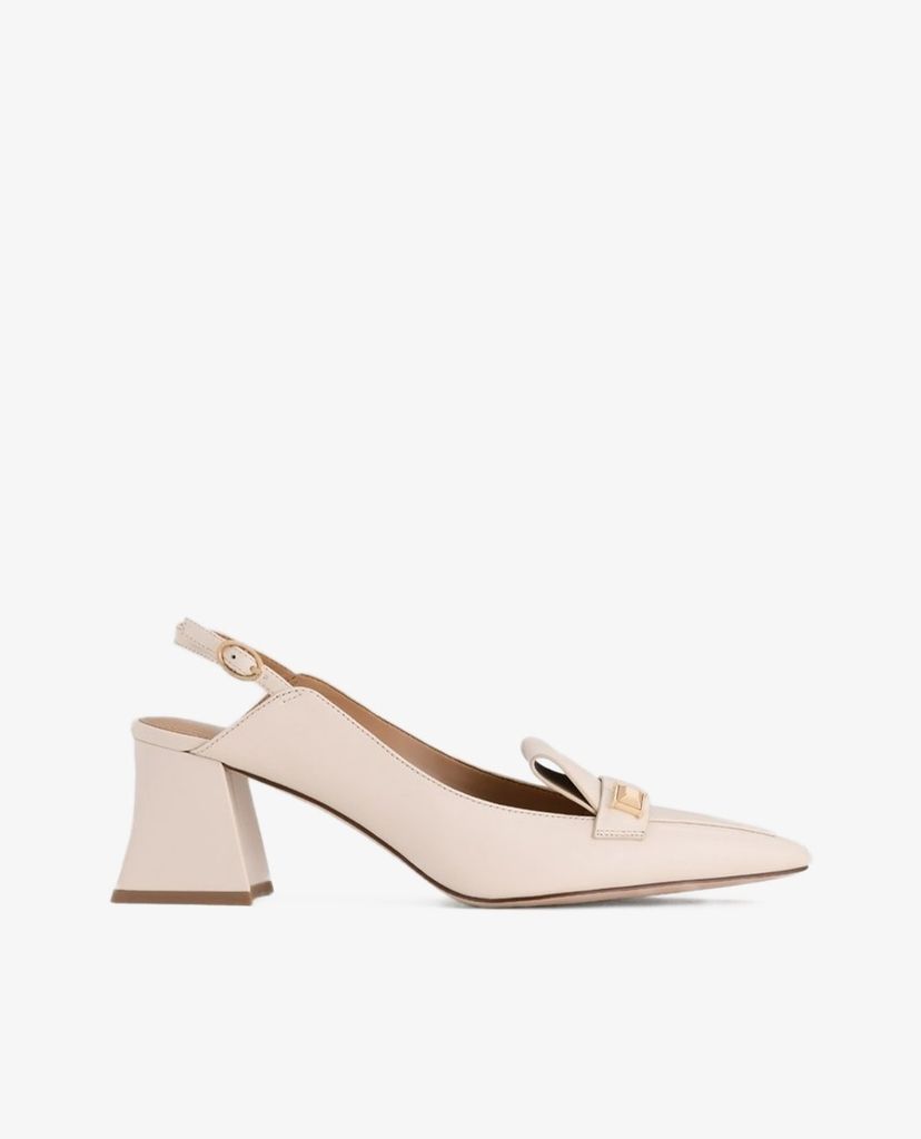 PEDRO - Giày cao gót mũi nhọn đế vuông Embellished Leather