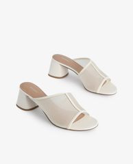 PEDRO - Giày cao gót hở mũi Mesh Heeled