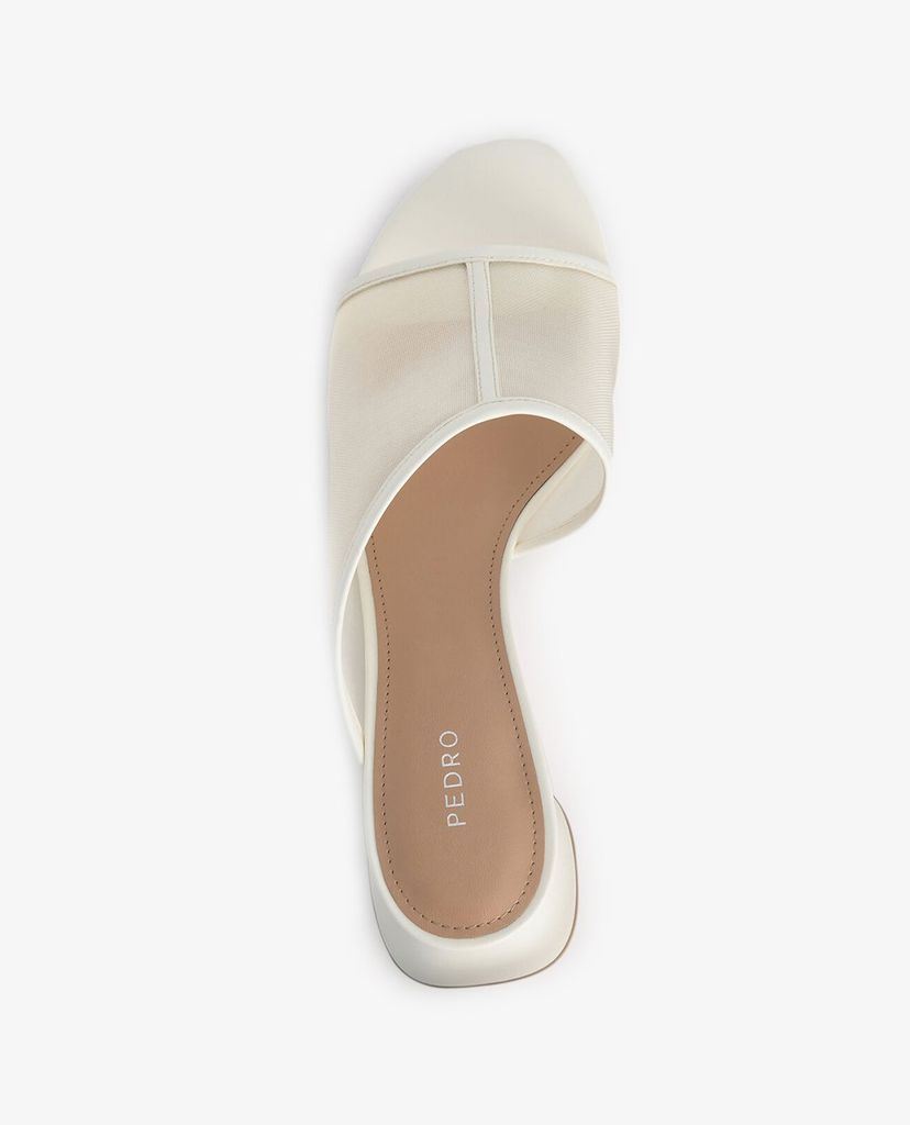PEDRO - Giày cao gót hở mũi Mesh Heeled