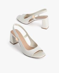 PEDRO - Giày cao gót đế vuông Leather Slingback