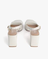 PEDRO - Giày cao gót đế vuông Leather Slingback