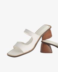 PEDRO - Giày sandal cao gót đế trụ Double Strap