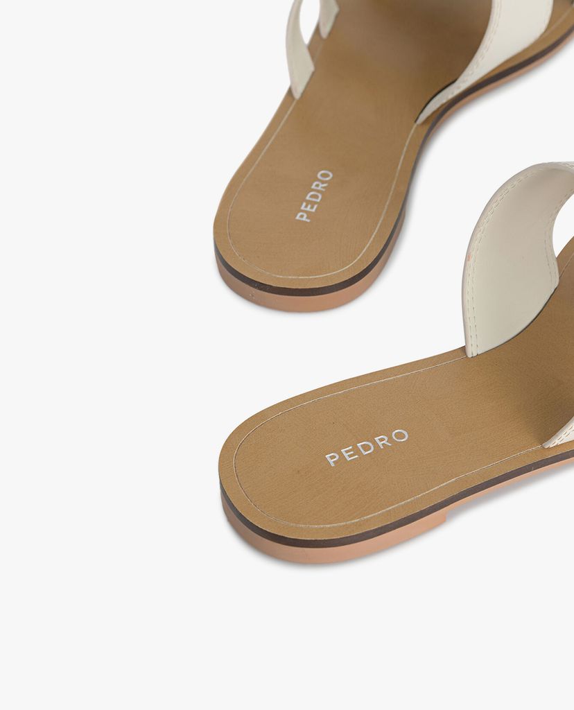 PEDRO - Giày sandal nữ quai ngang Abstract Casual