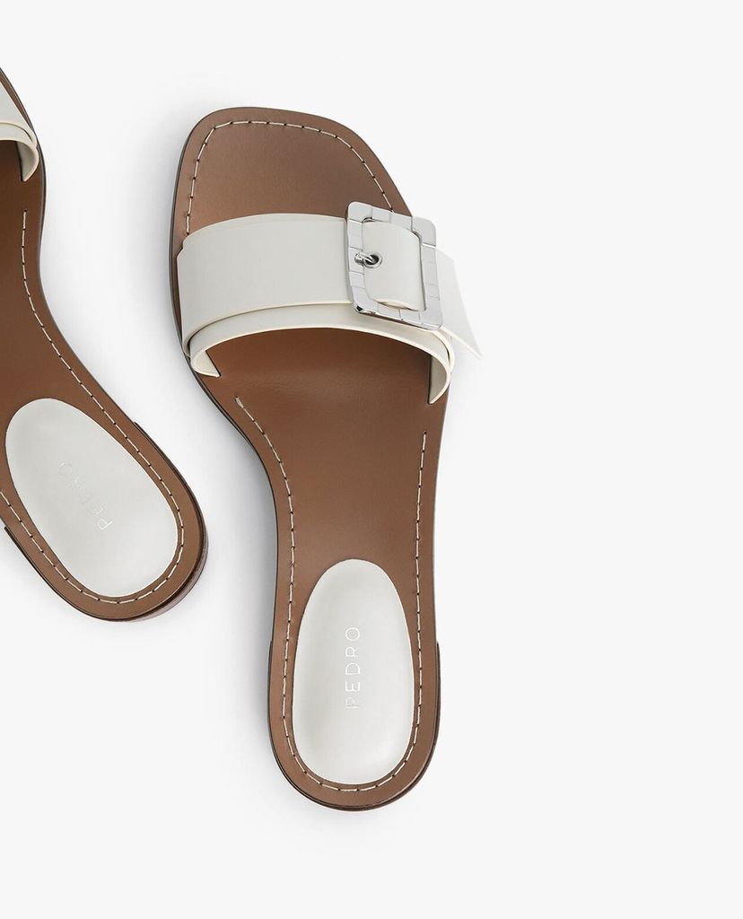 PEDRO - Giày sandals nữ quai ngang Casual Buckle