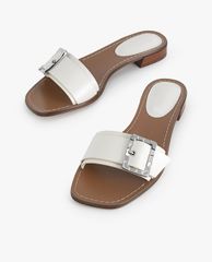 PEDRO - Giày sandals nữ quai ngang Casual Buckle