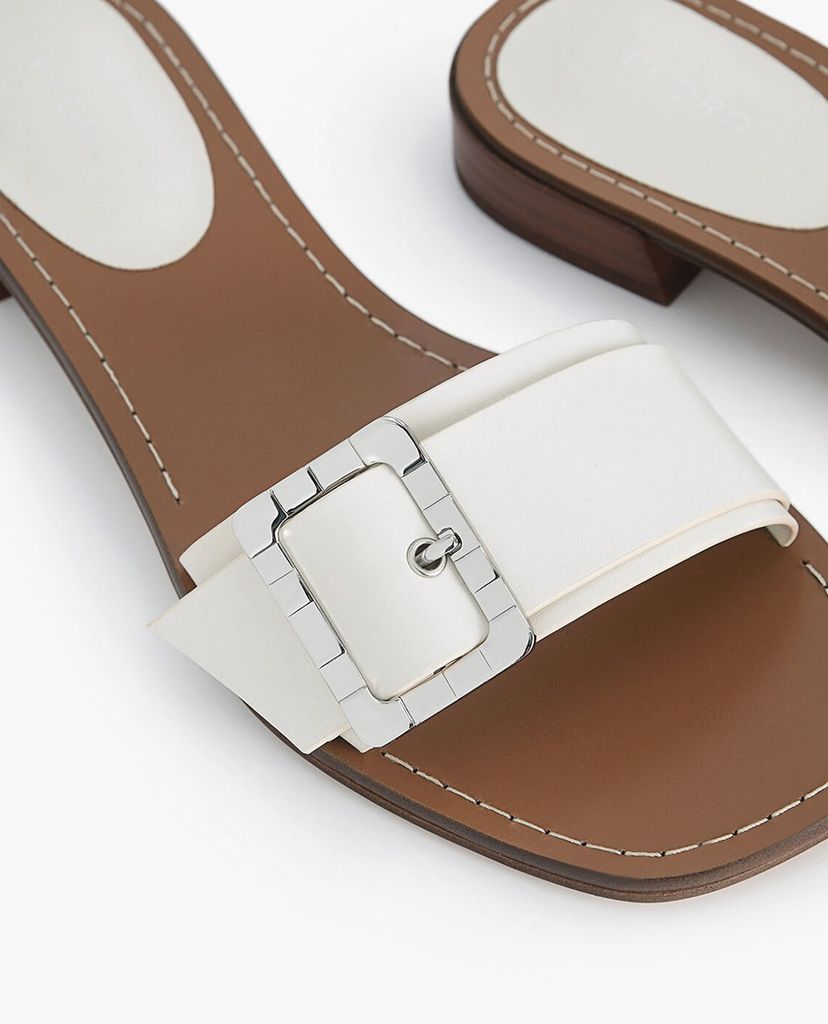 PEDRO - Giày sandals nữ quai ngang Casual Buckle