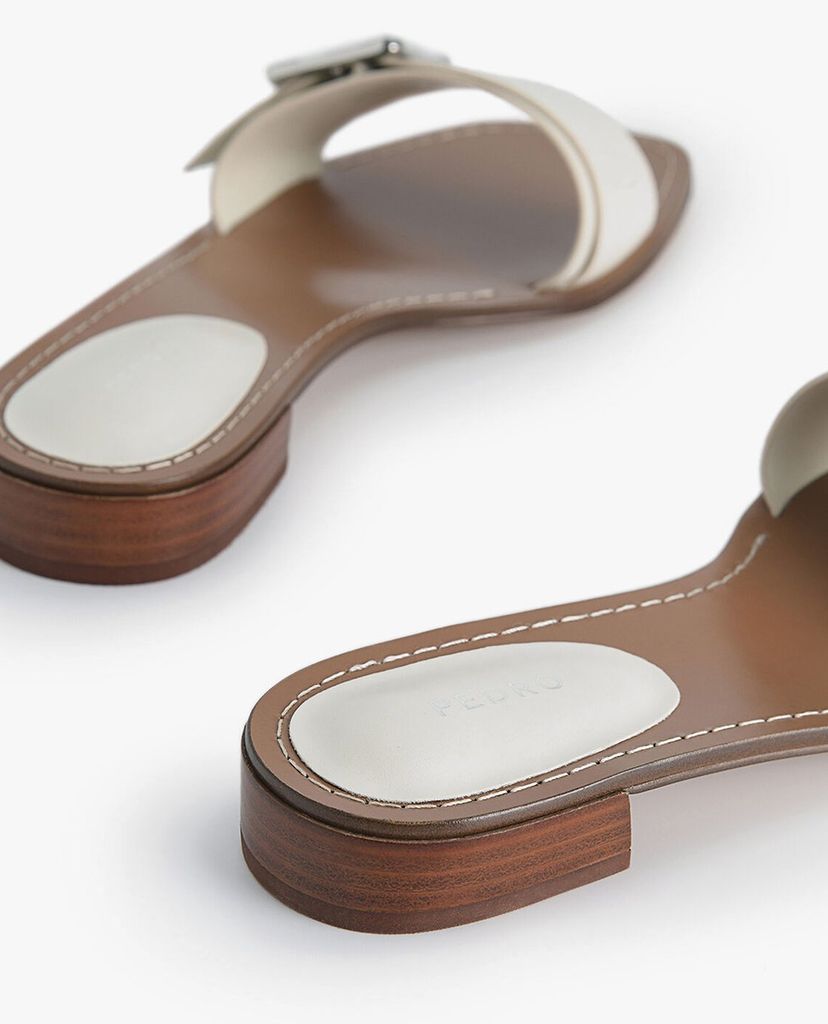 PEDRO - Giày sandals nữ quai ngang Casual Buckle