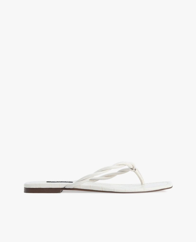 PEDRO - Dép nữ quai kẹp Croc Effect Thong