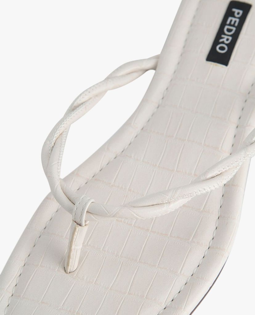 PEDRO - Dép nữ quai kẹp Croc Effect Thong