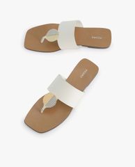 PEDRO - Giày sandal nữ xỏ ngón phối quai ngang thời trang