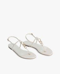 PEDRO - Giày sandals nữ quai kẹp Gold Links