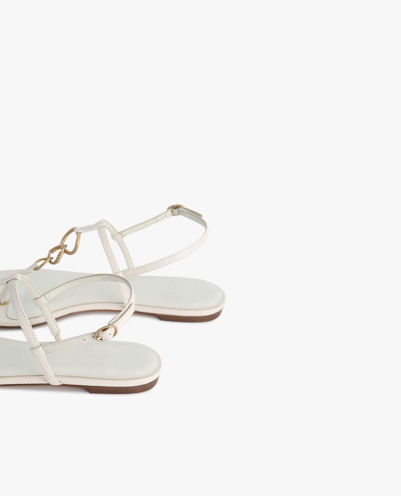 PEDRO - Giày sandals nữ quai kẹp Gold Links