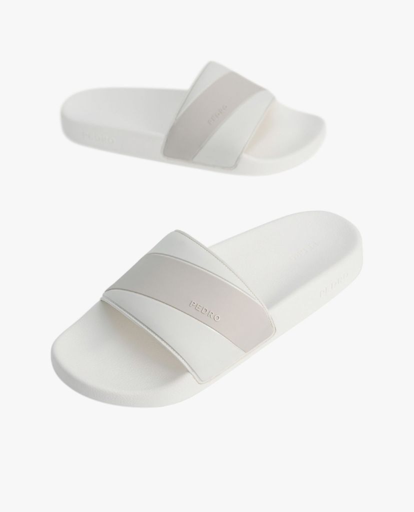 PEDRO - Dép nữ quai ngang bản rộng Pastel