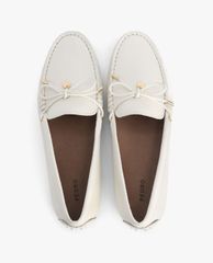 PEDRO - Giày lười nữ mũi tròn Textured Leather Bow