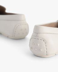 PEDRO - Giày lười nữ mũi tròn Textured Leather Bow