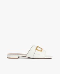 PEDRO - Giày sandals nữ quai ngang phối khóa thời trang