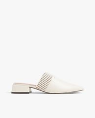 PEDRO - Giày mules nữ mũi nhọn Knitted Trimmed