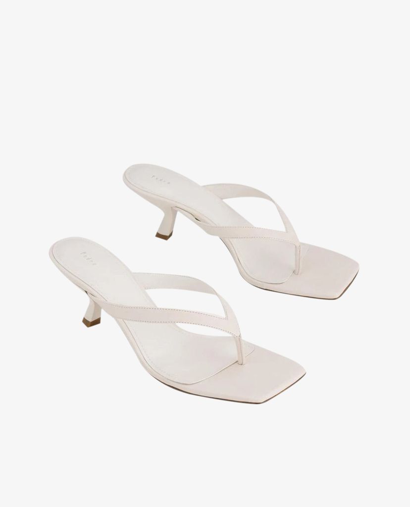 PEDRO - Giày cao gót quai kẹp Square Toe Thong