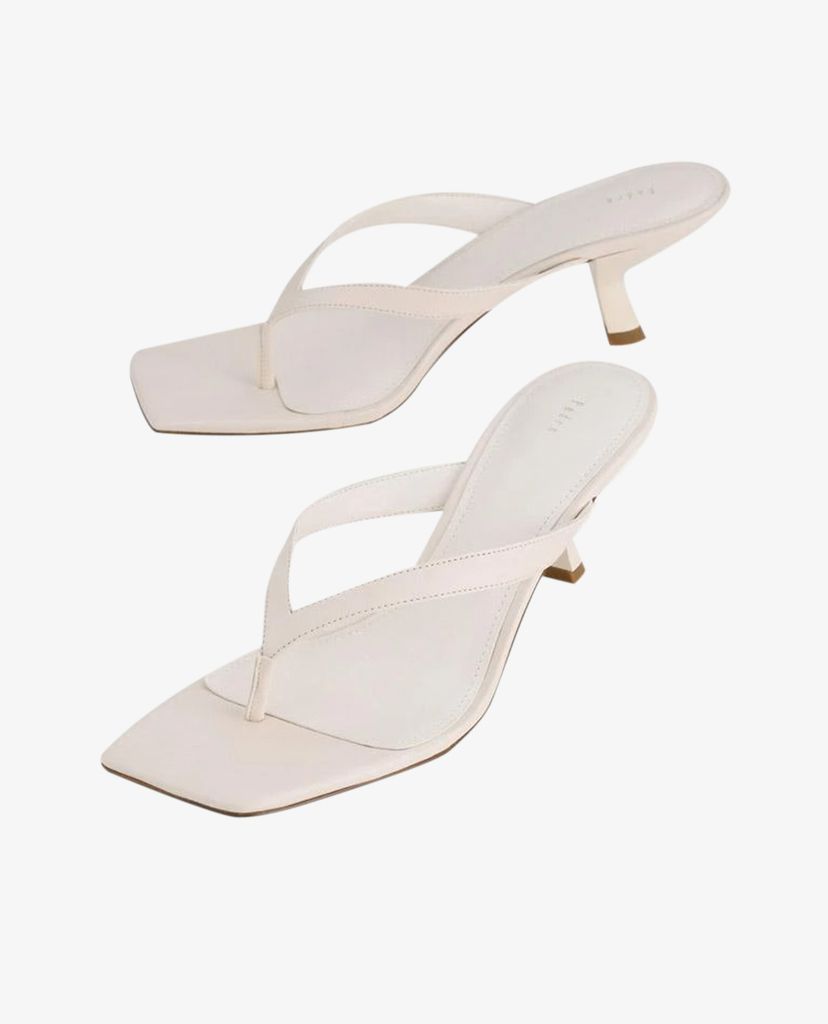PEDRO - Giày cao gót quai kẹp Square Toe Thong