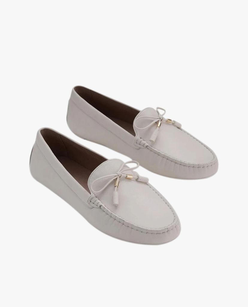 PEDRO - Giày đế bệt nữ phối nơ Leather Bow