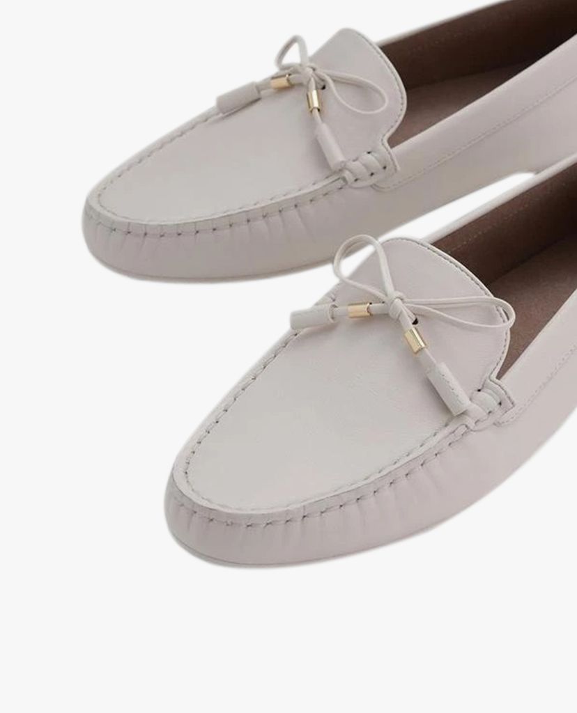PEDRO - Giày đế bệt nữ phối nơ Leather Bow