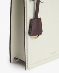 PEDRO - Túi xách tay nữ chữ nhật Croc Effect Leather