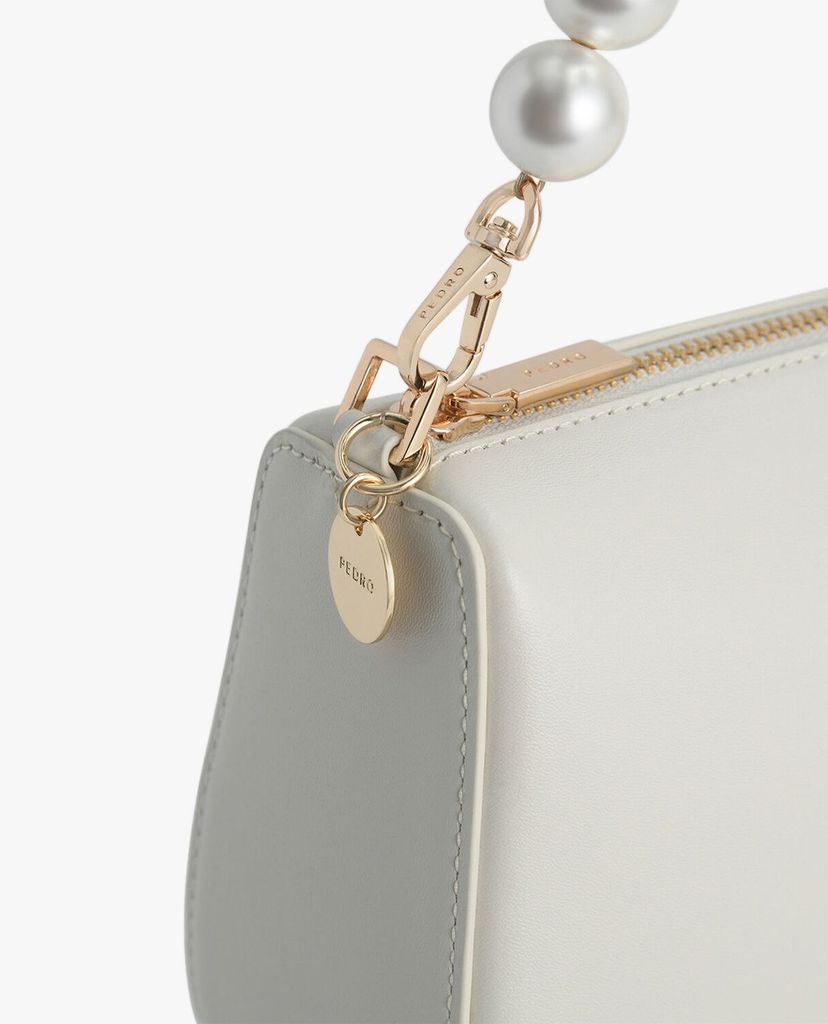 PEDRO - Túi đeo chéo nữ Leather Top With Pearl Detailing