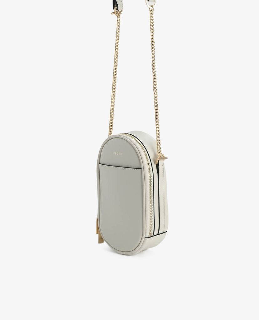 PEDRO - Túi đeo chéo nữ hình bầu dục Mini Quilted