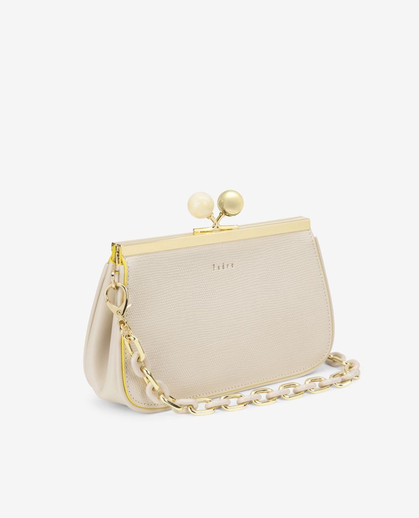 Túi đeo vai nữ Kiss-Lock Leather
