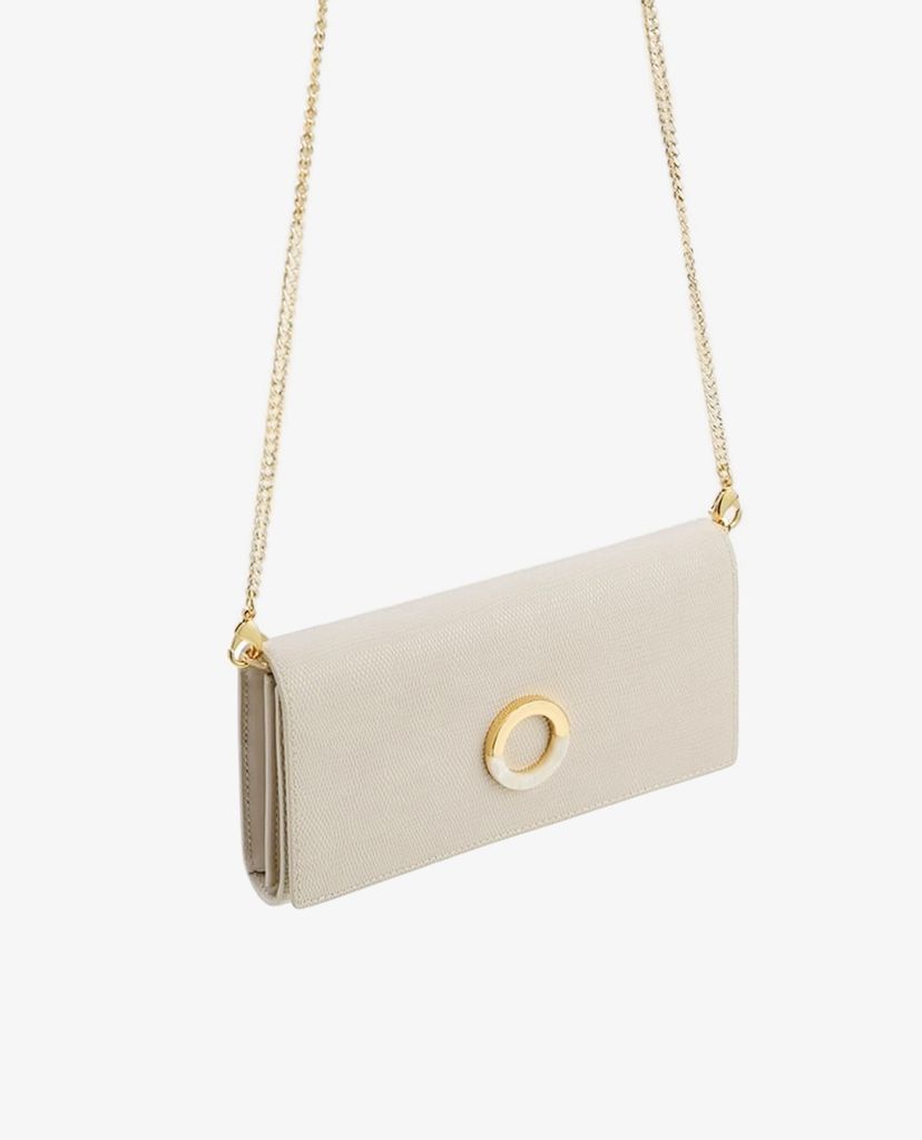 Ví cầm tay nữ Lizard Effect Leather