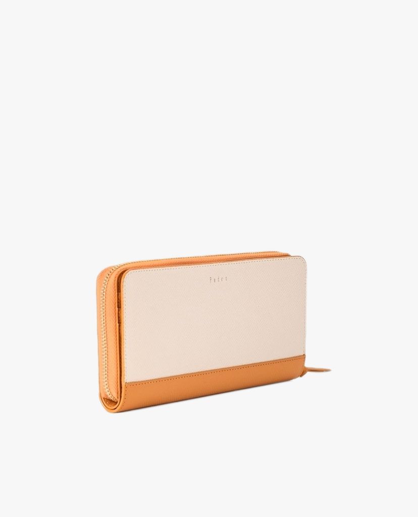 PEDRO - Ví nữ chữ nhật phom dài Leather Bi Fold