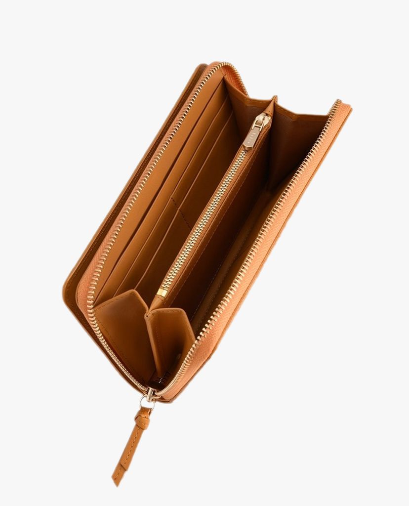 PEDRO - Ví nữ chữ nhật phom dài Leather Bi Fold