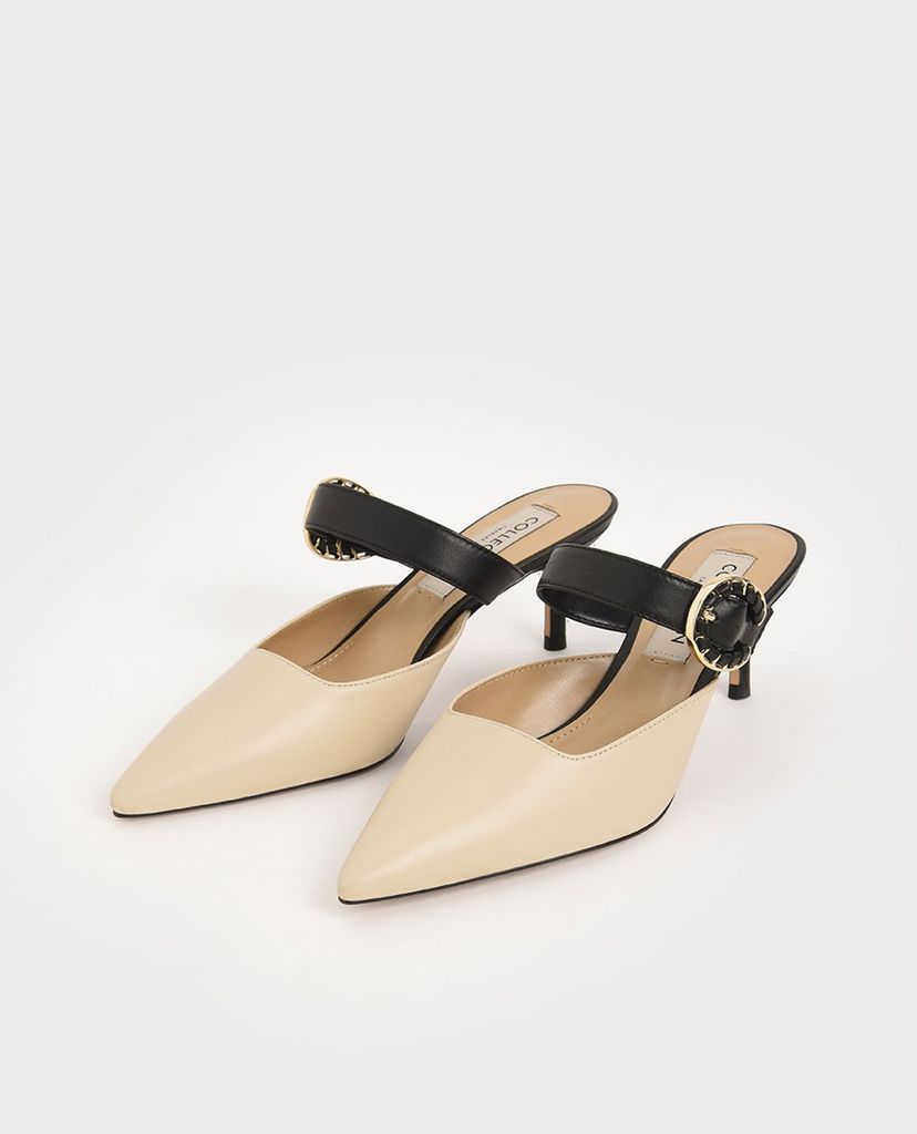 CHARLES & KEITH - Giày cao gót mũi nhọn hiện đại