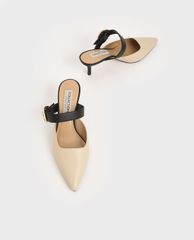 CHARLES & KEITH - Giày cao gót mũi nhọn hiện đại