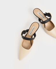 CHARLES & KEITH - Giày cao gót mũi nhọn hiện đại