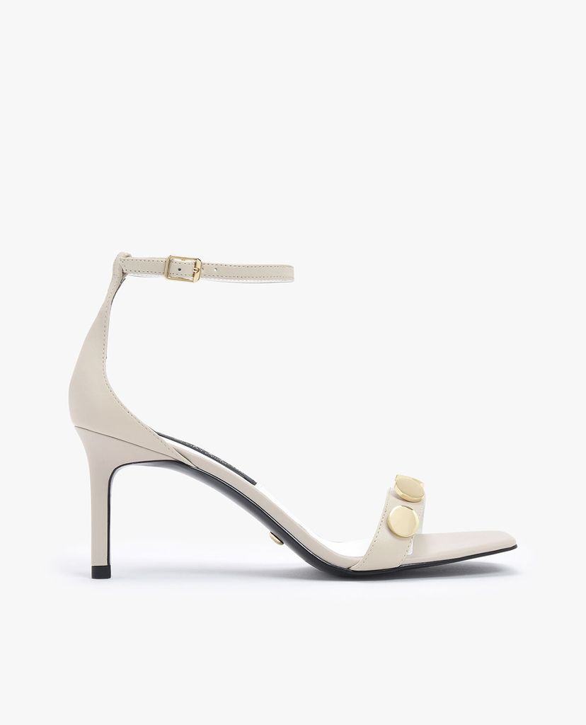 CHARLES & KEITH - Giày cao gót quai ngang Chrome Button