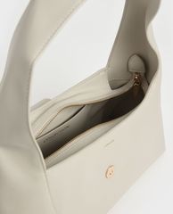 CHARLES & KEITH - Túi đeo vai nữ chữ nhật Leather Hobo