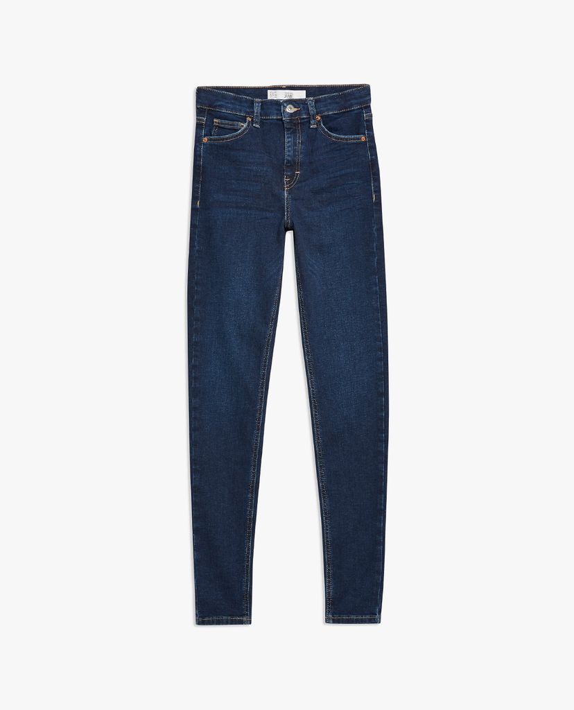 TOPSHOP - Quần jeans nữ phom ôm Indigo Jamie